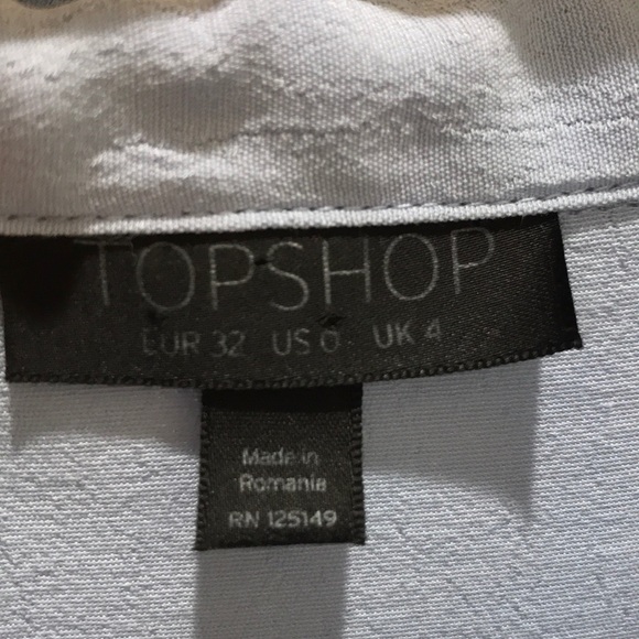 TopShop | Raw Edge Top - Picture 5 of 8